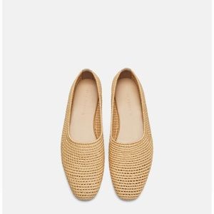 Zara Braided Flat Shoes